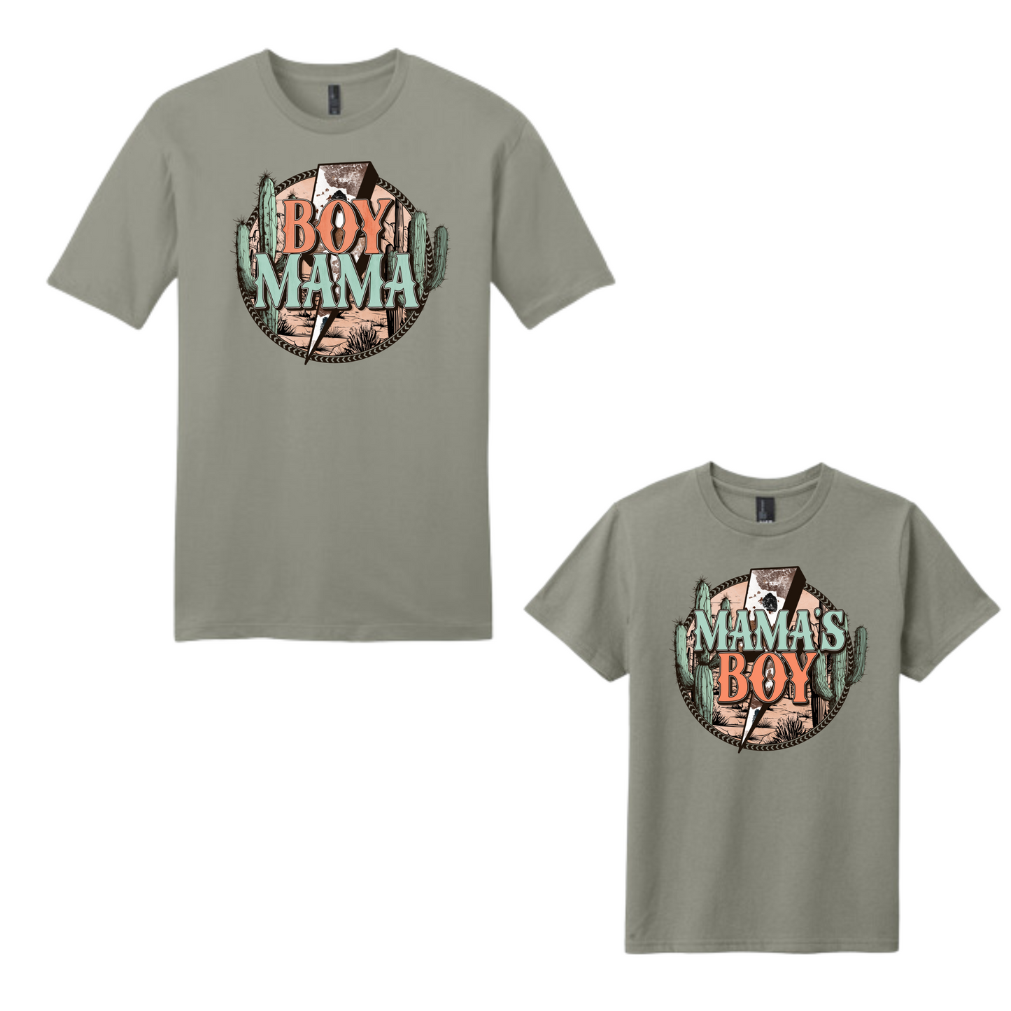 Mama Graphic T-shirt Collection - Boy Mama Western