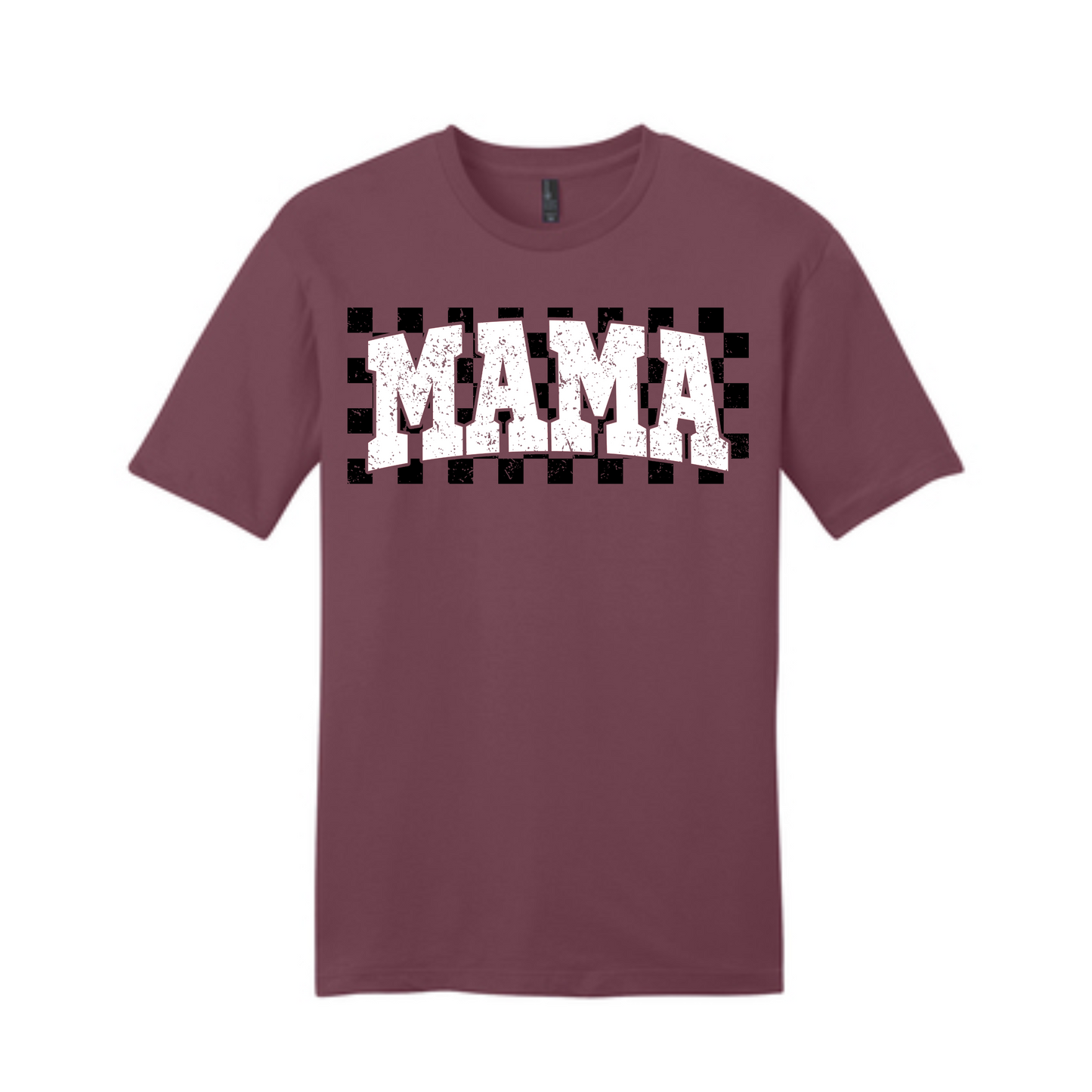 Mama Graphic T-shirt Collection - Mama Checkered