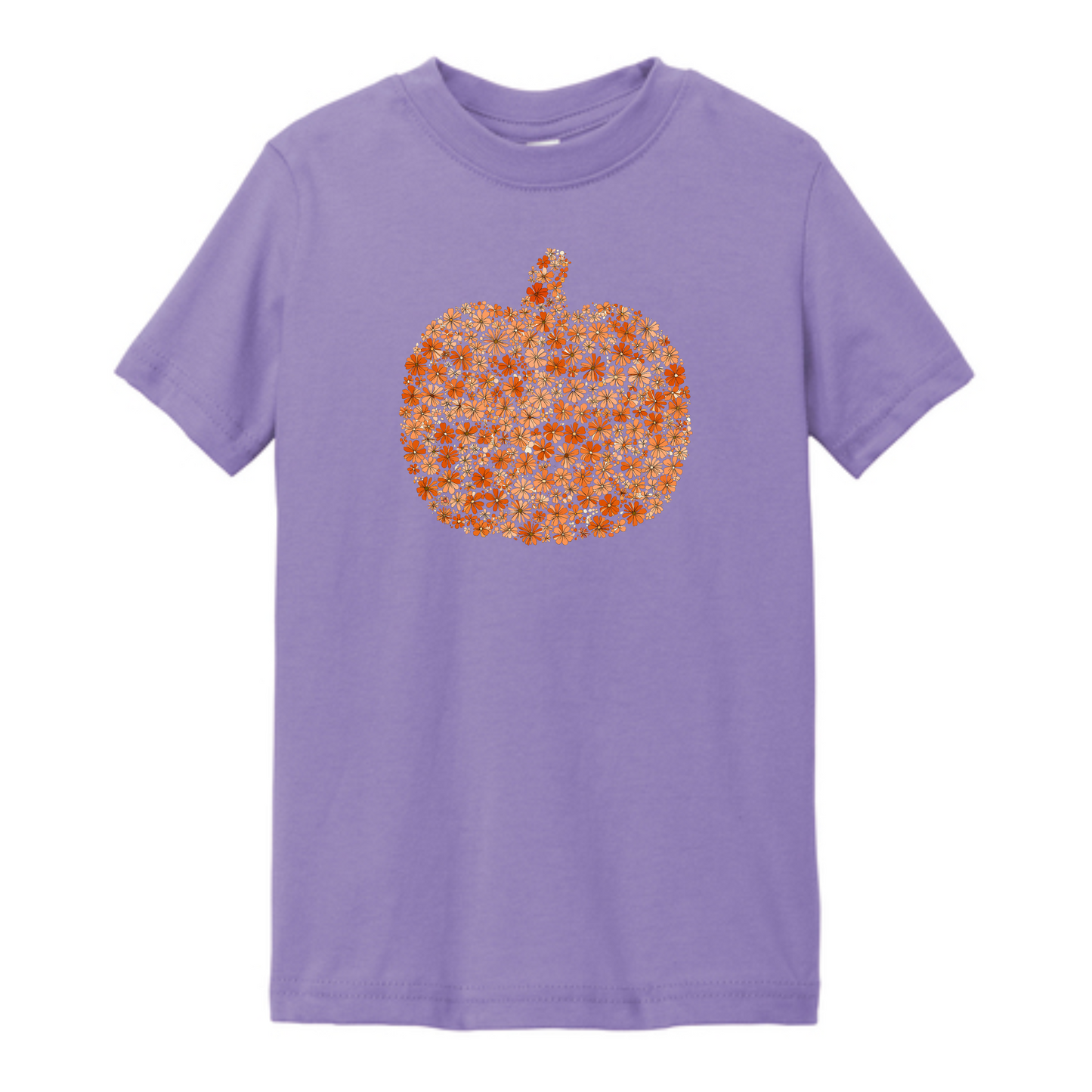 Floral Pumpkin Tee