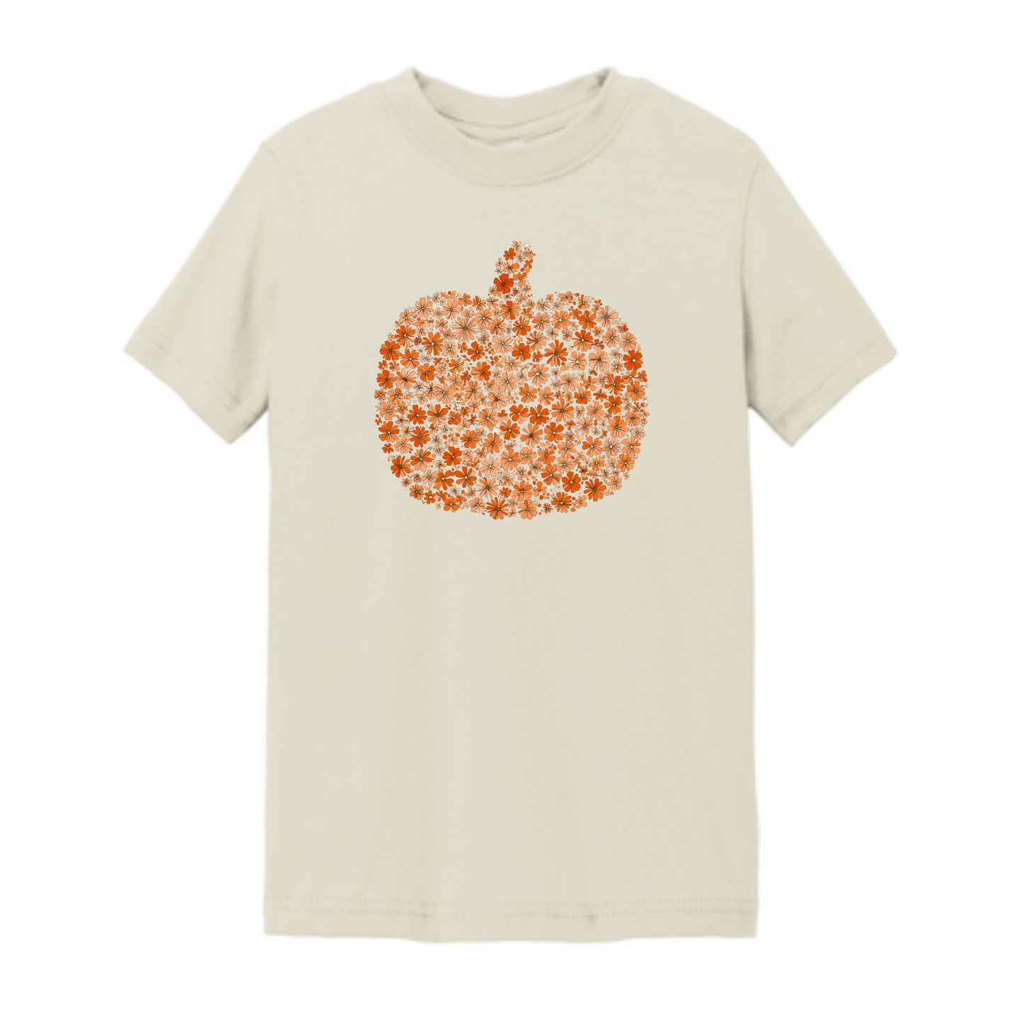 Floral Pumpkin Tee