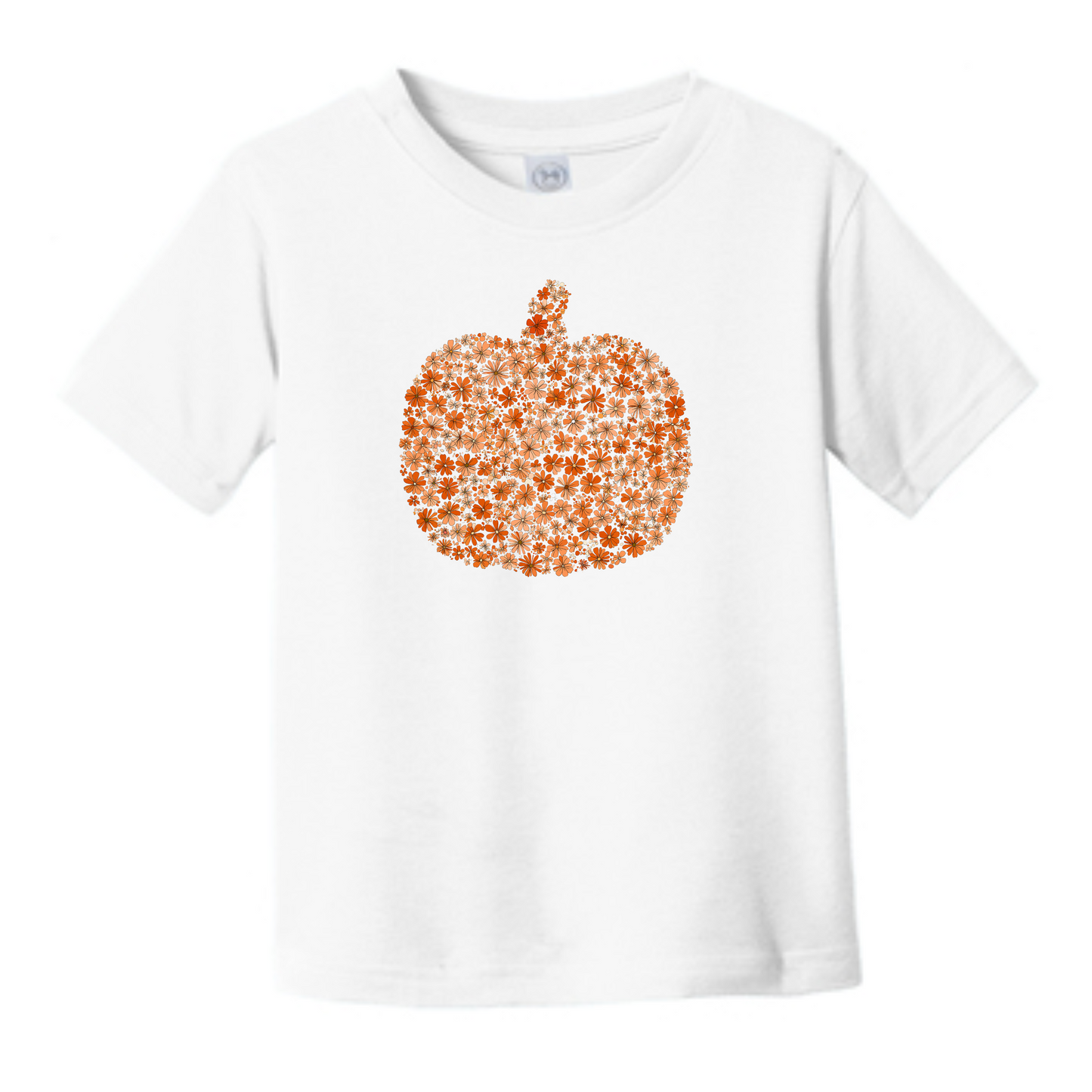 Floral Pumpkin Tee