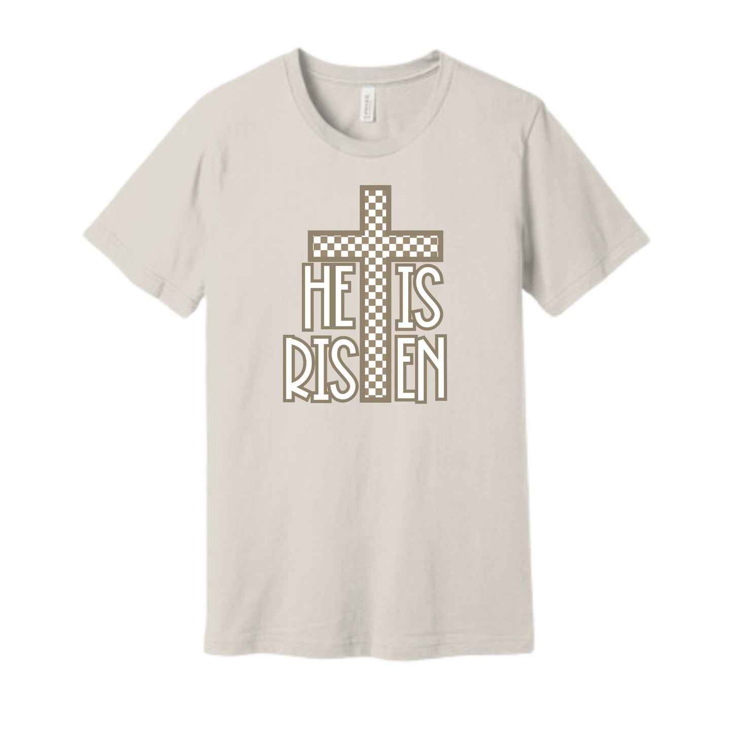 Easter Graphic T-shirt Collection - He is Risen Cross