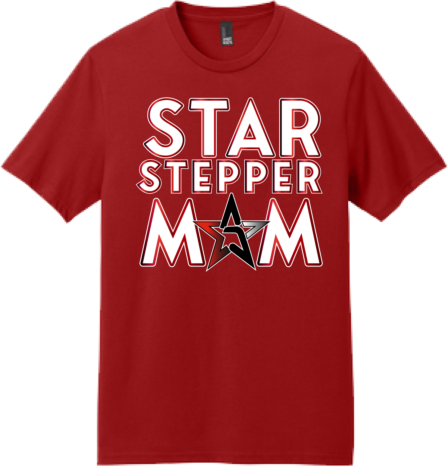 Star Steppers Red "MOM" T-shirt